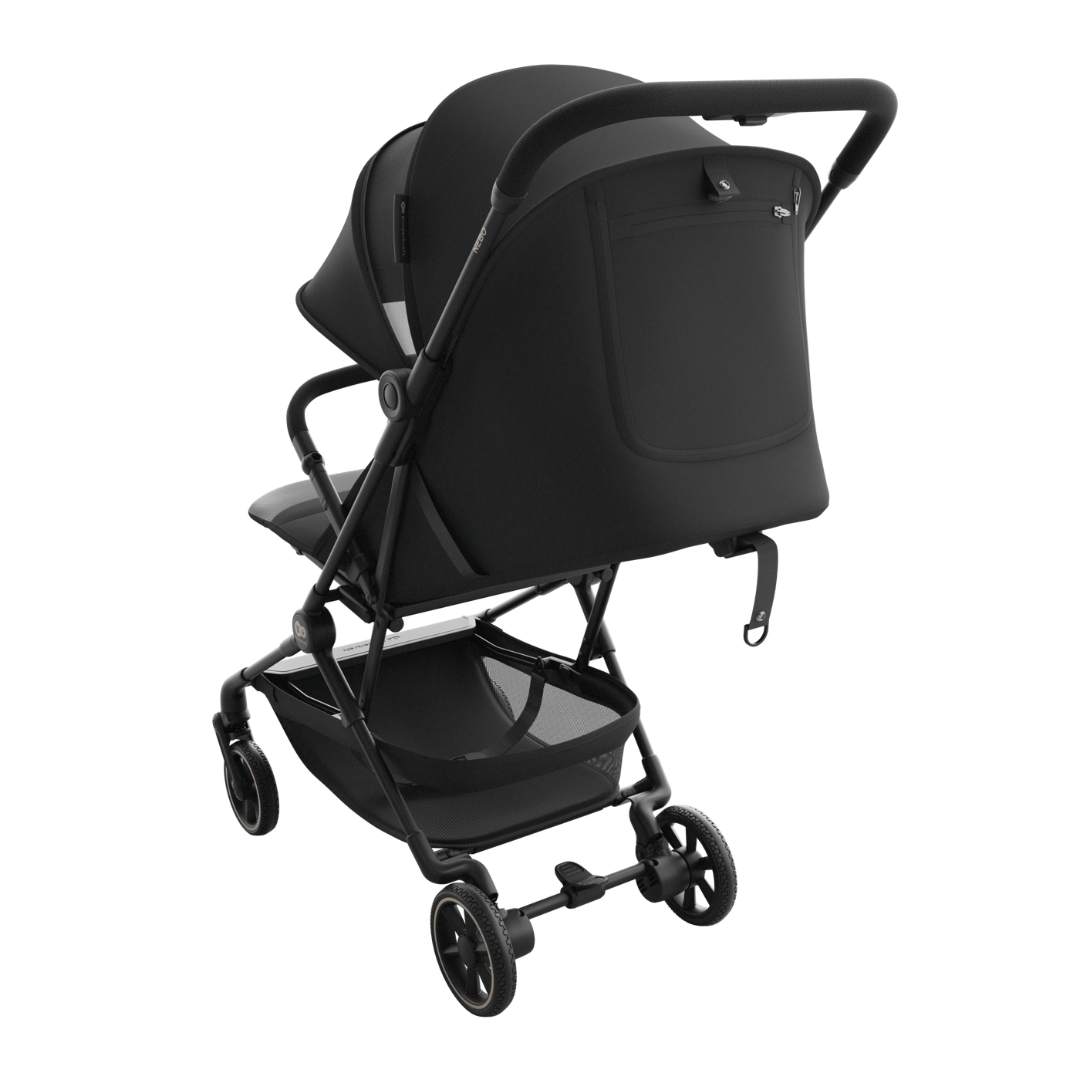 Kinderkraft NEBO бебешка количка MIDNIGHT BLACK