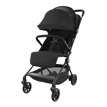 Kinderkraft NEBO бебешка количка MIDNIGHT BLACK