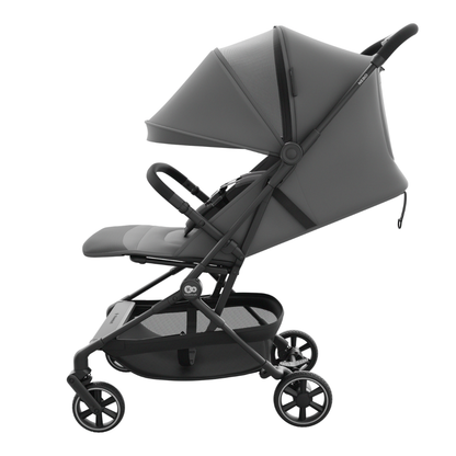 Kinderkraft NEBO бебешка количка PLATINUM GRAY