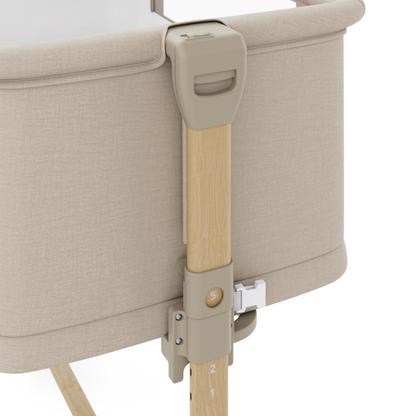 KinderKraft NESTE GROW 2 бебешка кошара BEIGE