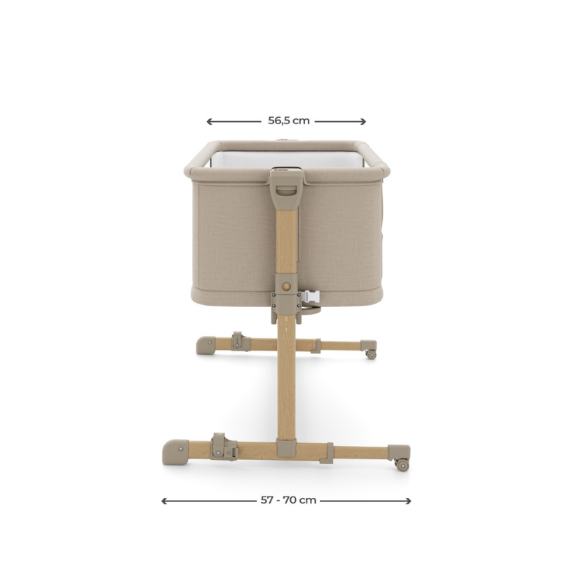 KinderKraft NESTE GROW 2 бебешка кошара BEIGE