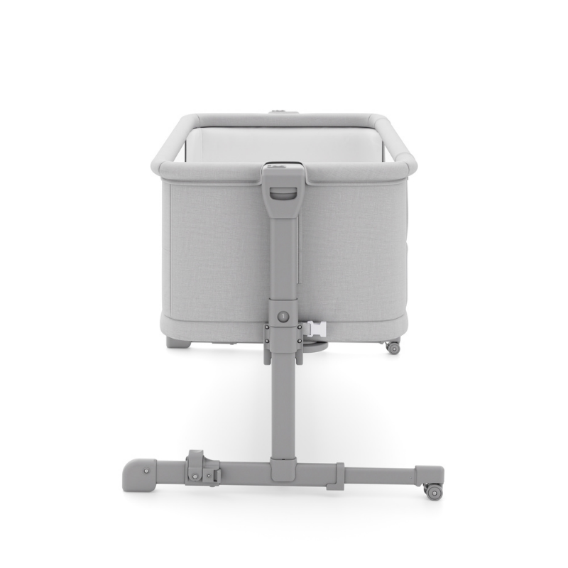 KinderKraft NESTE GROW 2 бебешка кошара LIGHT GREY