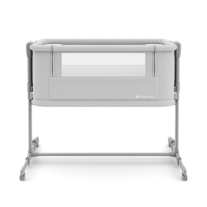 KinderKraft NESTE GROW 2 бебешка кошара LIGHT GREY