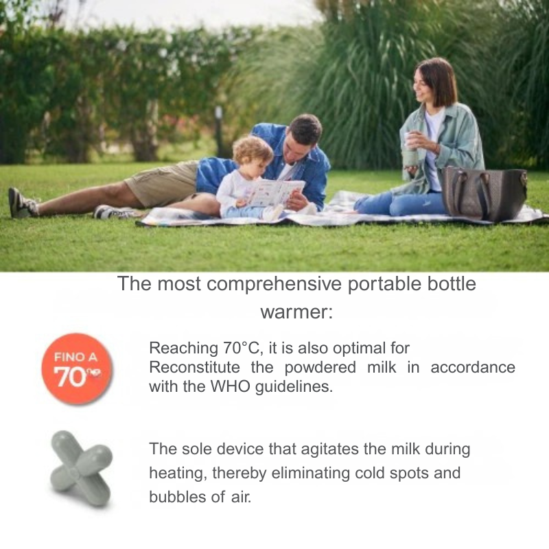 1164 Nuvita Преносим нагревател за шише MIX70