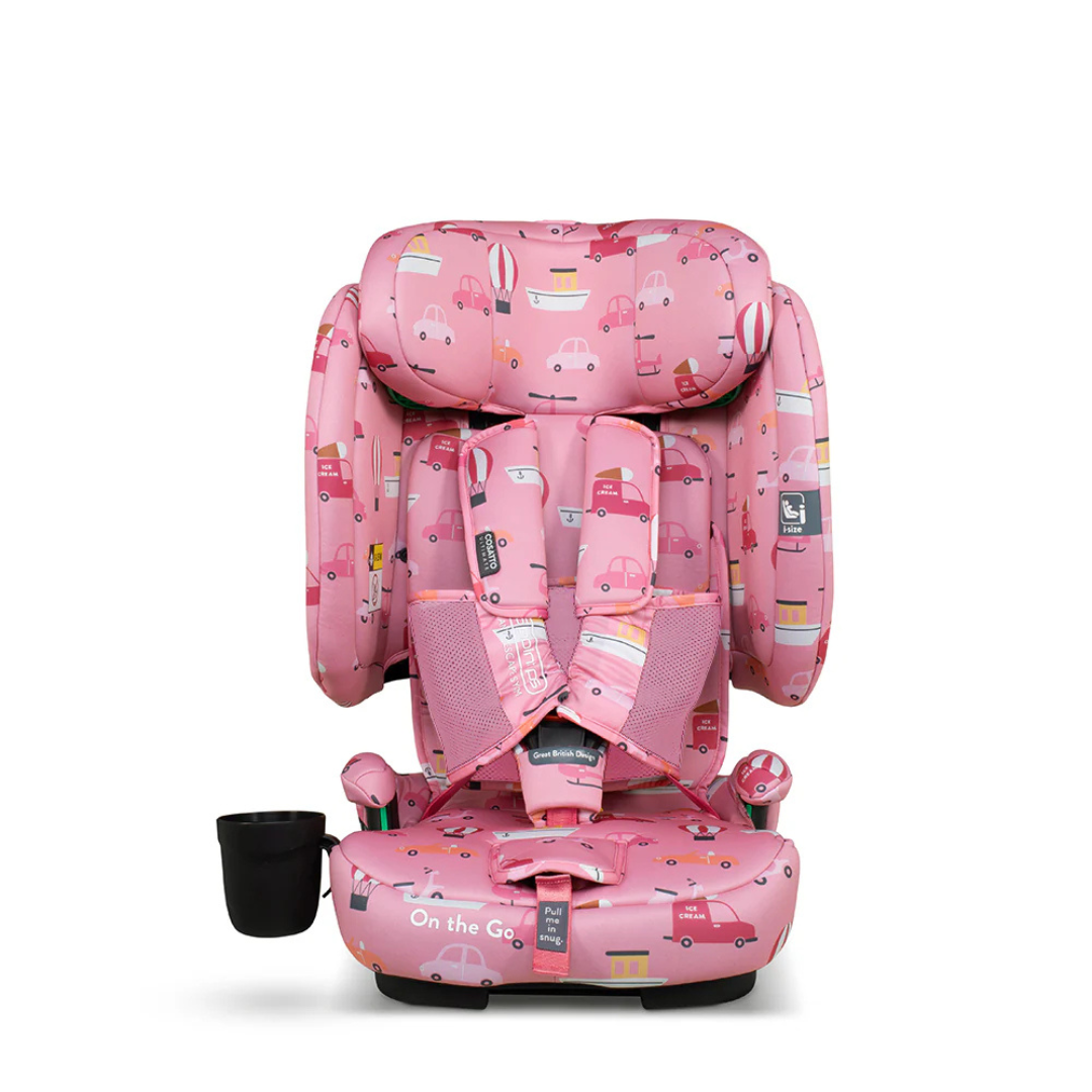 Cosatto CT5923 On The Go I-Size столче за кола ITCHY FEET ROSY