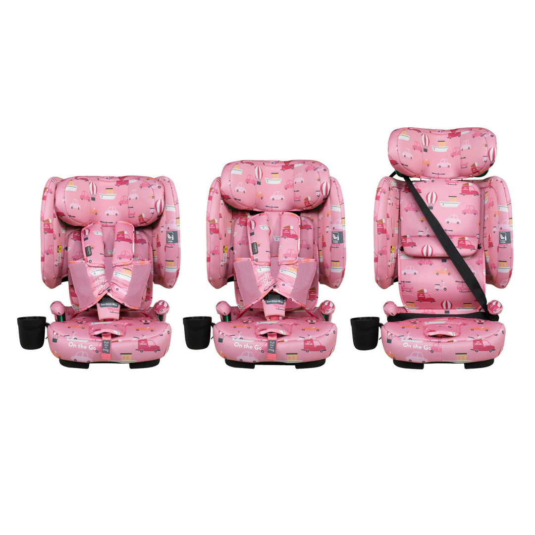 Cosatto CT5923 On The Go I-Size столче за кола ITCHY FEET ROSY
