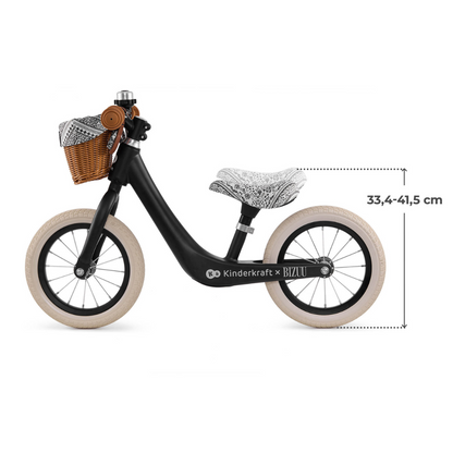 Kinderkraft RAPID 2 колело за баланс BLACK