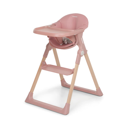 Foppapedretti-дървен стол за хранене Kidsmenu Pink