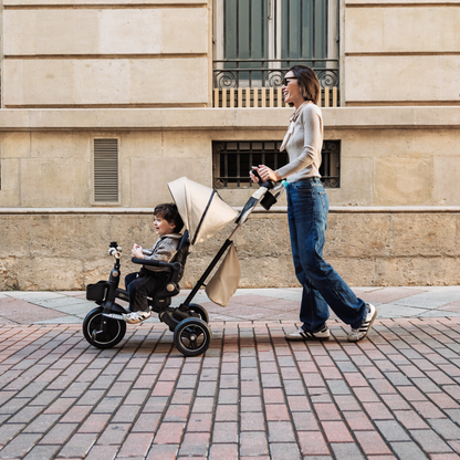 KinderKraft SPINSTEP 2 PLUS триколка БЕЖОВА