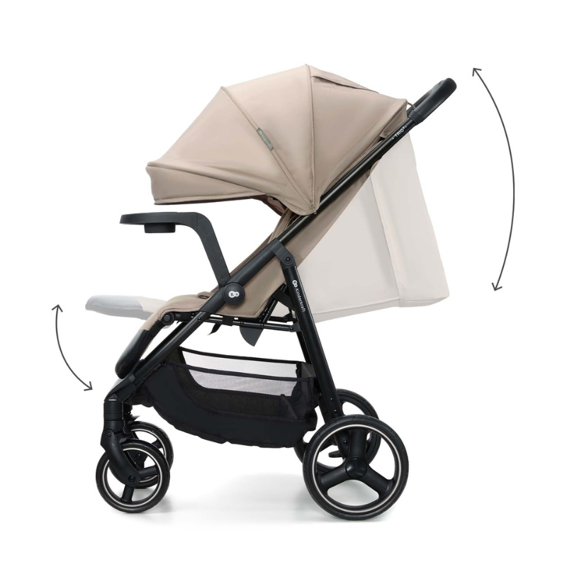 Kinderkraft TRIG 3 бебешка количка с табла STONE BEIGE
