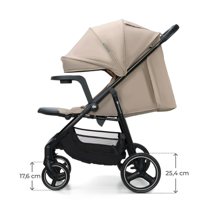 Kinderkraft TRIG 3 бебешка количка с табла STONE BEIGE