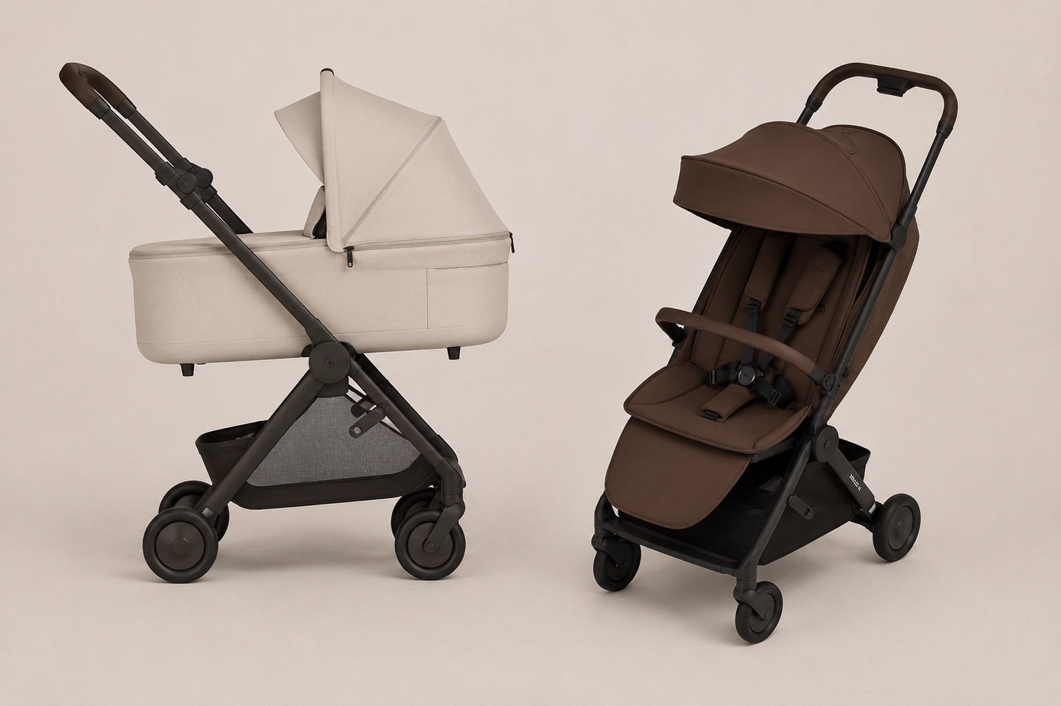 Anex Air-Q бебешка количка 2 в 1  Vanille COMBO Vanille +  Doppio/ PRE ORDER АВГУСТ/