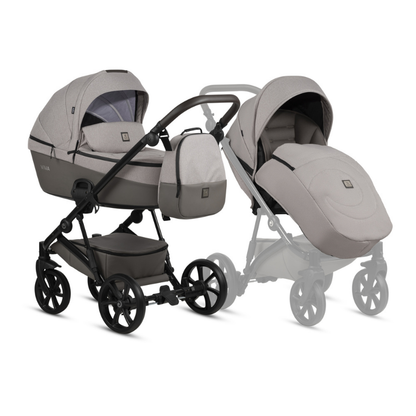 Tutis VIVA 5+ бебешка количка 2в1 068 Warm grey